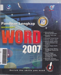 Seri panduan lengkap: microsoft office word 2007