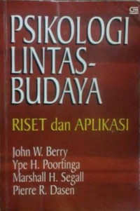 Psikologi lintas budaya : riset dan aplikasi