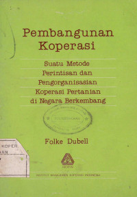 Pembangunan koperasi