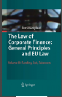 The law of corporate finance