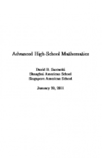 Advanced high school mathematics