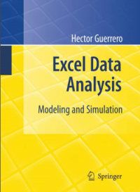 Excel data analysis modelling and simulation