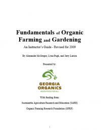 Fundamentals of organic farming and gardening