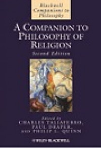 A companion to philosophy of religion
