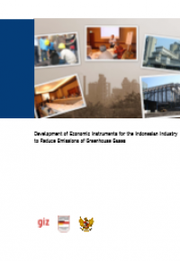 Development of economic instruments for the indonesian industry to reduce emissions of greenhouse gases