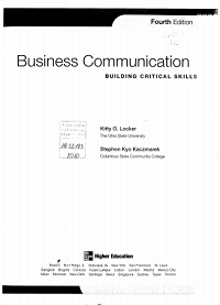 Business communication building critical skills