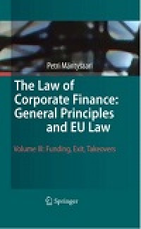 The law of corporate finance general principles and eu law