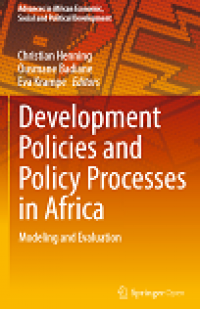Development policies and policy processes in africa Modeling and Evaluation
