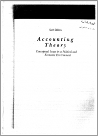 Accounting theory conceptual issues in a ploitical and economic enviroment