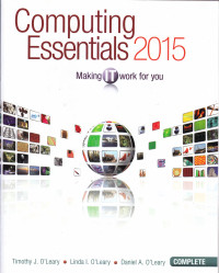 Computing essentials 2015 complete edition