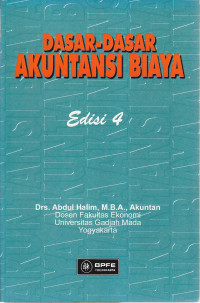 Dasar-dasar akuntansi biaya Ed.IV