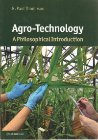Agro-technology : a philosophical introduction