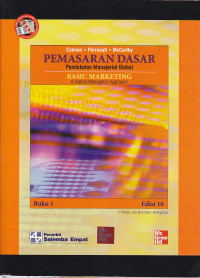 Pemasaran dasar : pendekatan manajerial global Buku 1;Ed.XVI