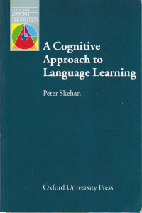 A cognitive approach to language learning