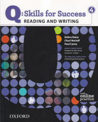 Q: skills for success 4; reading and writing