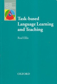 Task-based language learning and teaching