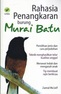 Rahasia penangkaran burung murai batu