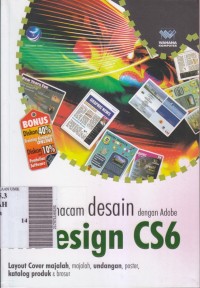 Membuat berbagai macam desain dengan adobe indesign CS6