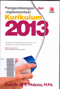 Pengembangan dan implementasi kurikulum 2013