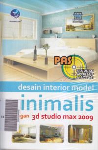PAS desain interior model minimalis dengan 3D studio max 2009