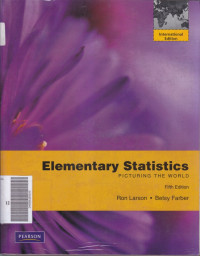 Elementary statistics picturing the world