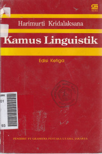 Kamus linguistik