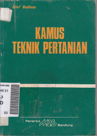 Kamus teknik pertanian