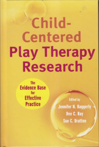 Child-centered play therapy research