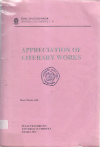 Materi pokok appreciation of literary works;1-6;PING3331