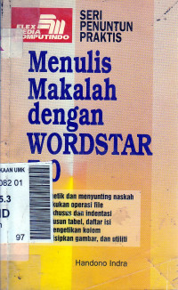 Menulis makalah dengan wordstar 7.0