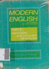 Modern english exercisess for non-native speakers part II