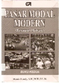 Pasar modal modern: tinjauan hukum buku kedua