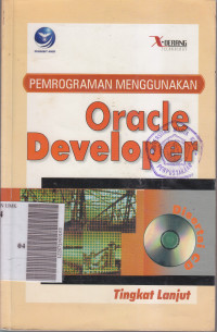 Pemrograman menggunakan oracle developer tingkat lanjut