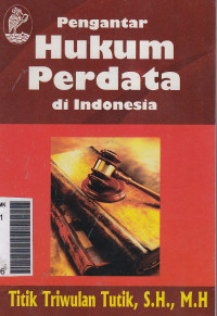 Pengantar hukum perdata di Indonesia