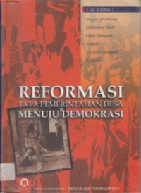 Reformasi tata pemerintahan desa menuju demokrasi