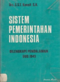 Sistem Pemerintahan di Indonesia