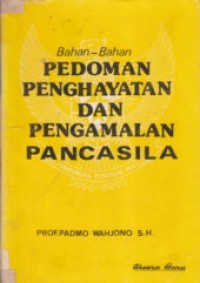 Bahan bahan pedoman penghayatan dan pengamalan pancasila