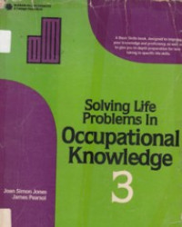 Solving life problems in occupational knowledge 3