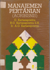 Manajemen pertanian (agribisnis)