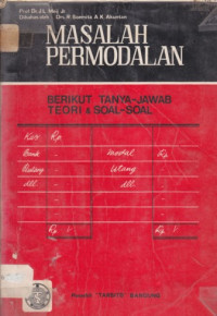 Masalah permodalan: berikut tanya-jawab teori & soal-soal