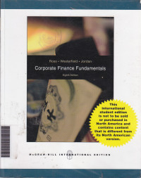 Corporate finance fundamentals