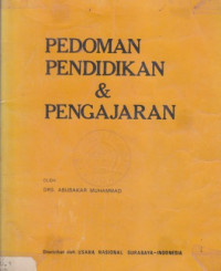 Pedoman pendidikan dan pengajaran