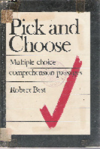 Pick and choose: multiple choice comprehension passages