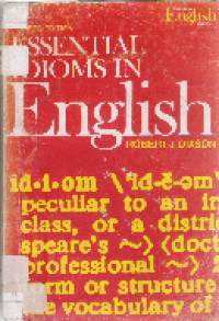 Essential idioms in english