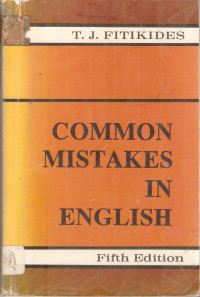 Common mistakes in english: with exercises