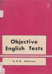 Objective english tests elementary level