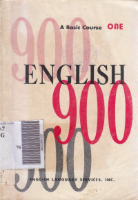 English 900 book one