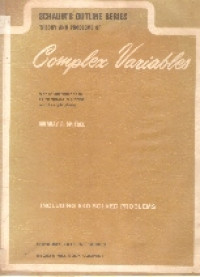 Schaums outline of theory and problems of complex variables