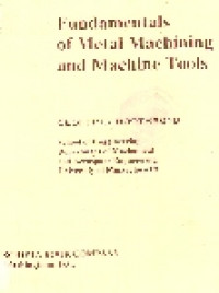 Fundamentals of metal machining and machine tools