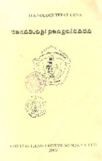 Teknologi tepat guna teknologi pengolahan